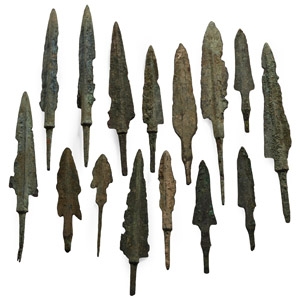 Luristan Bronze Arrowhead Collection