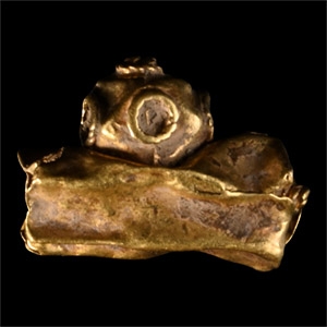 Roman Gold Amulet Case