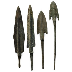 Luristan Bronze Arrowhead Collection