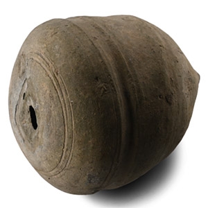 Large Byzantine Greek Fire Ceramic Fire Bomb or Hand Grenade with TL Test