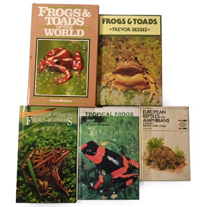 Books on Frogs, Reptiles and Amphibians - 5 Titles