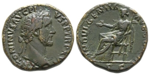 Antoninus Pius AE Sestertius.
