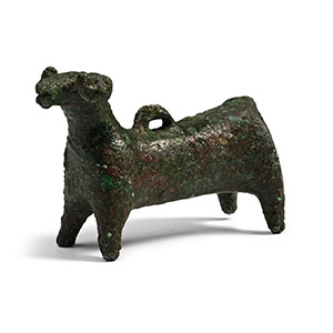 Western Asiatic Bronze Figure of a Ram