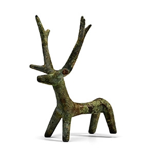 Amlash Bronze Figure of a Stag