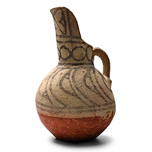 Western Asiatic Terracotta Spouted Vessel