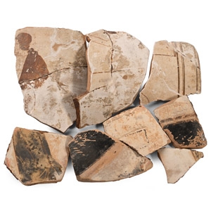 Greek White Ground Pottery Collection
