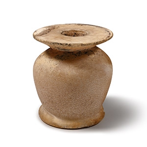 Egyptian Alabaster Kohl Jar