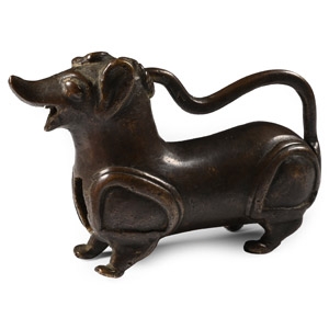 Post Medieval Brass Zoomorphic Padlock