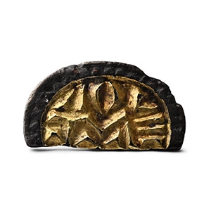 Saxon Silver-Gilt Mount