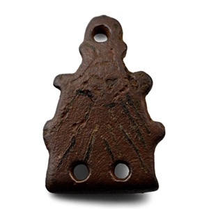 Anglo-Scandinavian Viking Bronze Stirrup Apex Mount