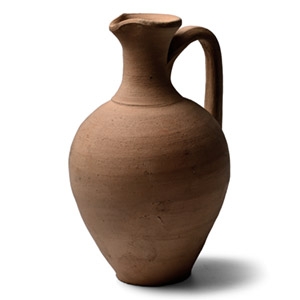 Roman Buffware Piriform Jug