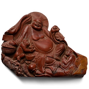 Jasper Buddha Carving