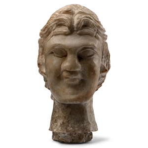 Post Medieval Marble Head of a Woman