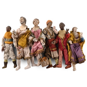 Post Medieval Nativity Doll Collection