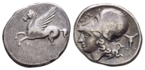 Akarnania, Anaktorion AR Stater.