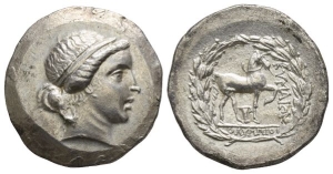 Aeolis, Kyme AR Tetradrachm.