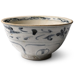 Hoi An Cargo Shipwreck Glazed Polychrome Bowl