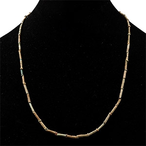 Egyptian Faience Mummy Bead Necklace String