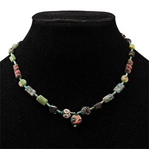 Roman Mixed Glass Bead Necklace String