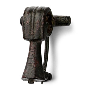 Roman Bronze Knee Brooch