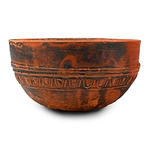Greek Megarian Terracotta Bowl