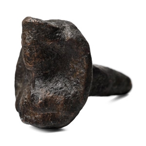 Roman Bronze Sword Baldric Stud with Bust