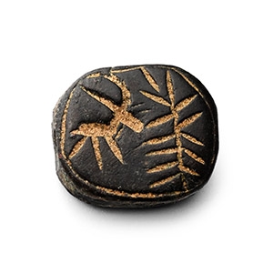 Western Asiatic Bronze Scaraboid Seal Matrix