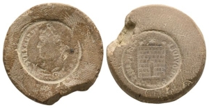 Roman Imperial, Terracotta Forgers Casting Mould.