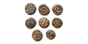 Group of Eight [8] India AR Fractions.