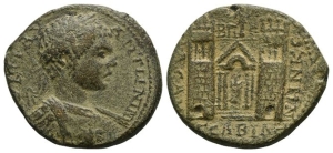 Elagabalus AE 31mm of Abila, Decapolis.