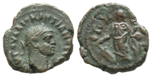 Diocletian BI Tetradrachm of Alexandria, Egypt.