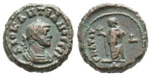 Diocletian BI Tetradrachm of Alexandria, Egypt.