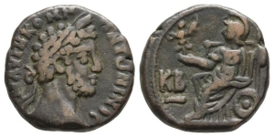 Commodus BI Tetradrachm of Alexandria, Egypt.