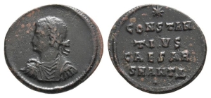 Constantius II, as Caesar, AE 19mm.