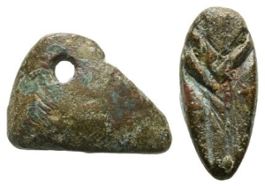 Levant & the Near East Zoomorphic Bronze Weight of 1 Shekel.