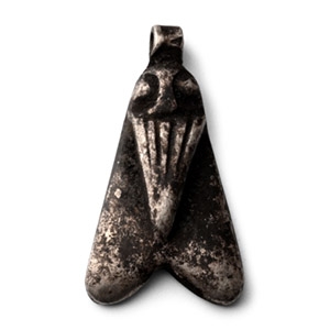 Egyptian Silver Fly Amulet