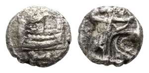 Phoenicia, Sidon AR 1/16 Shekel.