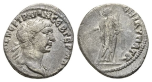 Trajan AR Drachm of Bostra(?), Arabia.