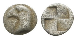 Aeolis, Kyme AR Hemiobol.