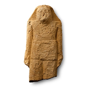 Egyptian Limestone Grave Figure