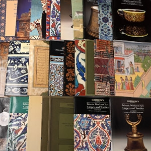Sothebys Islamic and Indian Art Auction Catalogue Group - 25 Titles
