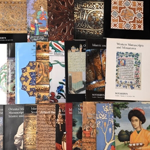 Sothebys Islamic and Indian Art Auction Catalogue Group - 25 Titles