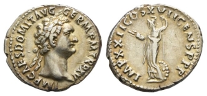 Domitian AR Denarius.