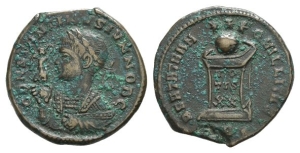 Constantine II, as Caesar, BI Nummus.