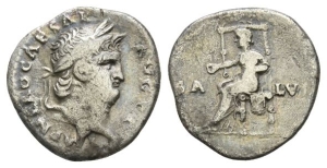 Nero AR Denarius.