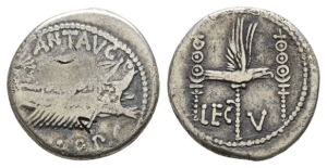The Triumvirs, Mark Antony AR Denarius.
