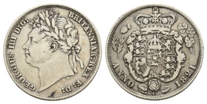 Great Britain. Hanover, George IV AR Shilling.