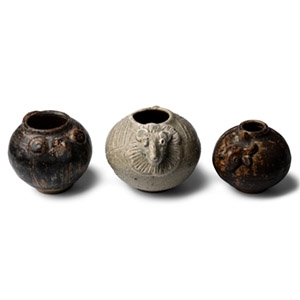 South East Asian Glazed Vessel Group