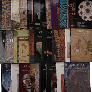 Christies London Islamic and Indian Art Auction Catalogue Group - 32 Titles