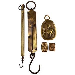 Brass Scales and Other Items